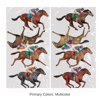 96 Piece Bulk Race Horse Party Props