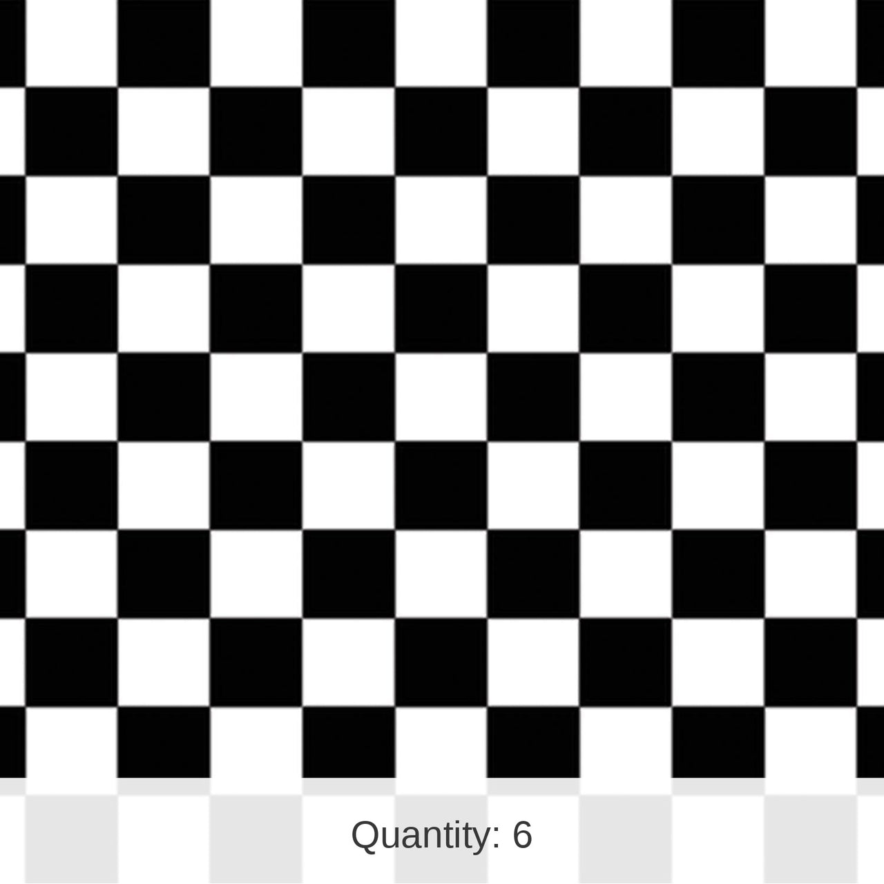 6 Pack Bulk Checkered Party Backdrop