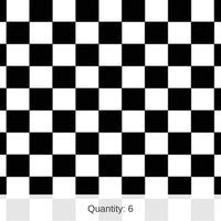 6 Pack Bulk Checkered Party Backdrop