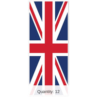 12 Pack Bulk Union Jack Party Door Cover
