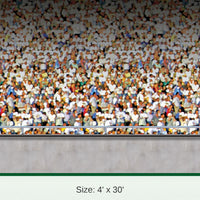 6 Pack Bulk Lower Deck Stadium Party Backdrop