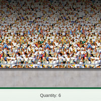 6 Pack Bulk Lower Deck Stadium Party Backdrop