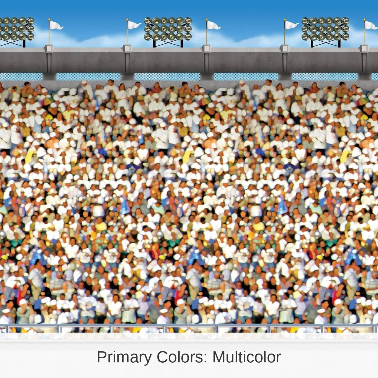 6 Pack Bulk Upper Deck Stadium Party Backdrop