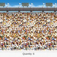 6 Pack Bulk Upper Deck Stadium Party Backdrop