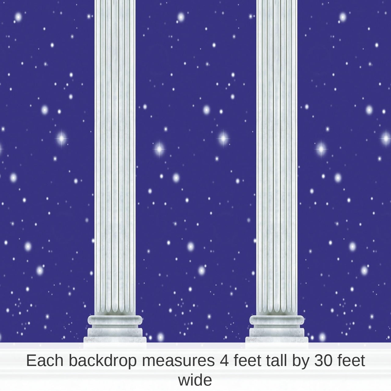 6 Pack Bulk Column Party Backdrop