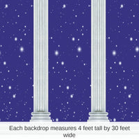 6 Pack Bulk Column Party Backdrop
