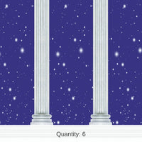 6 Pack Bulk Column Party Backdrop