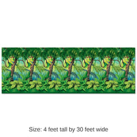 6 Pack Bulk Jungle Trees Party Backdrop