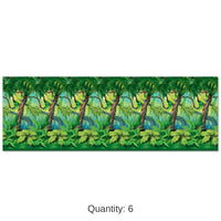 6 Pack Bulk Jungle Trees Party Backdrop