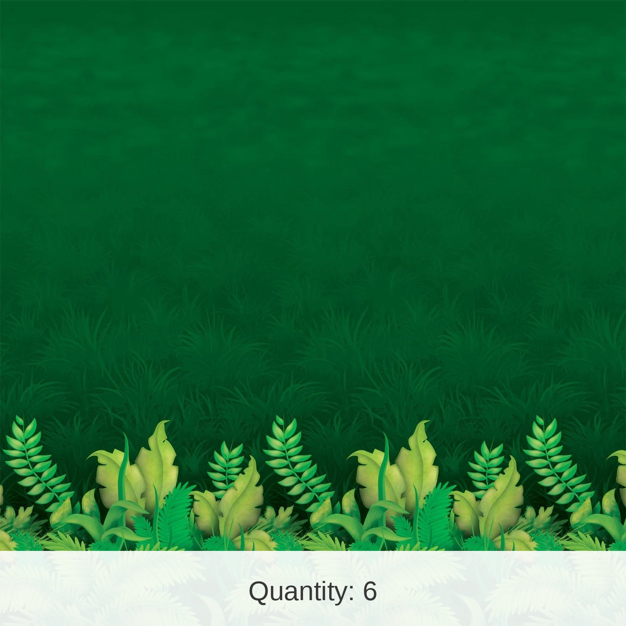 6 Pack Bulk Jungle Foliage Party Backdrop