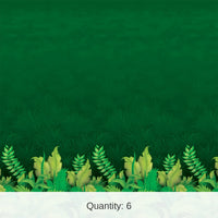 6 Pack Bulk Jungle Foliage Party Backdrop