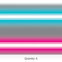 6 Pack Bulk Neon Party Border Trim Wall Decoration