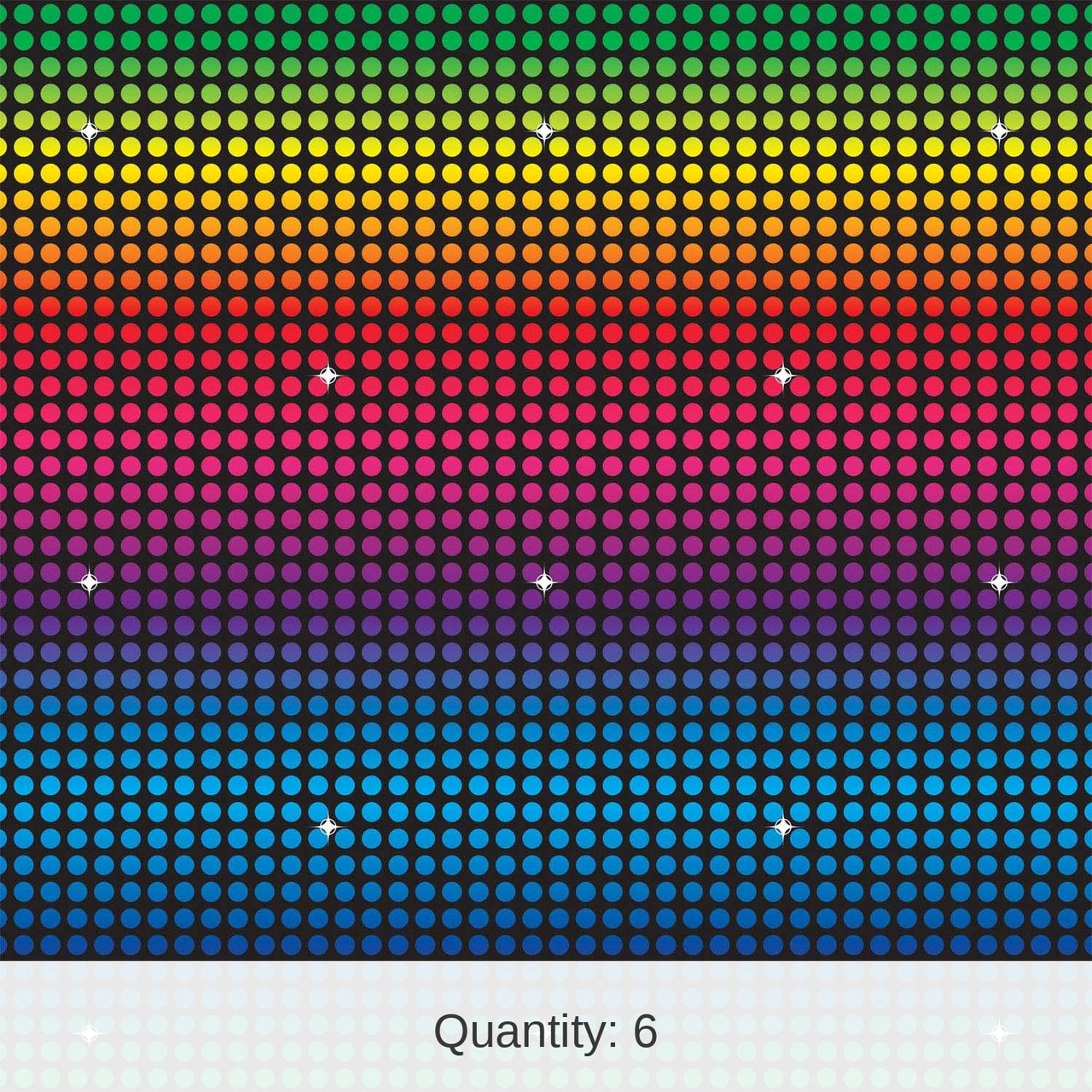 6 Pack Bulk Disco Party Backdrop