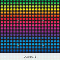 6 Pack Bulk Disco Party Backdrop