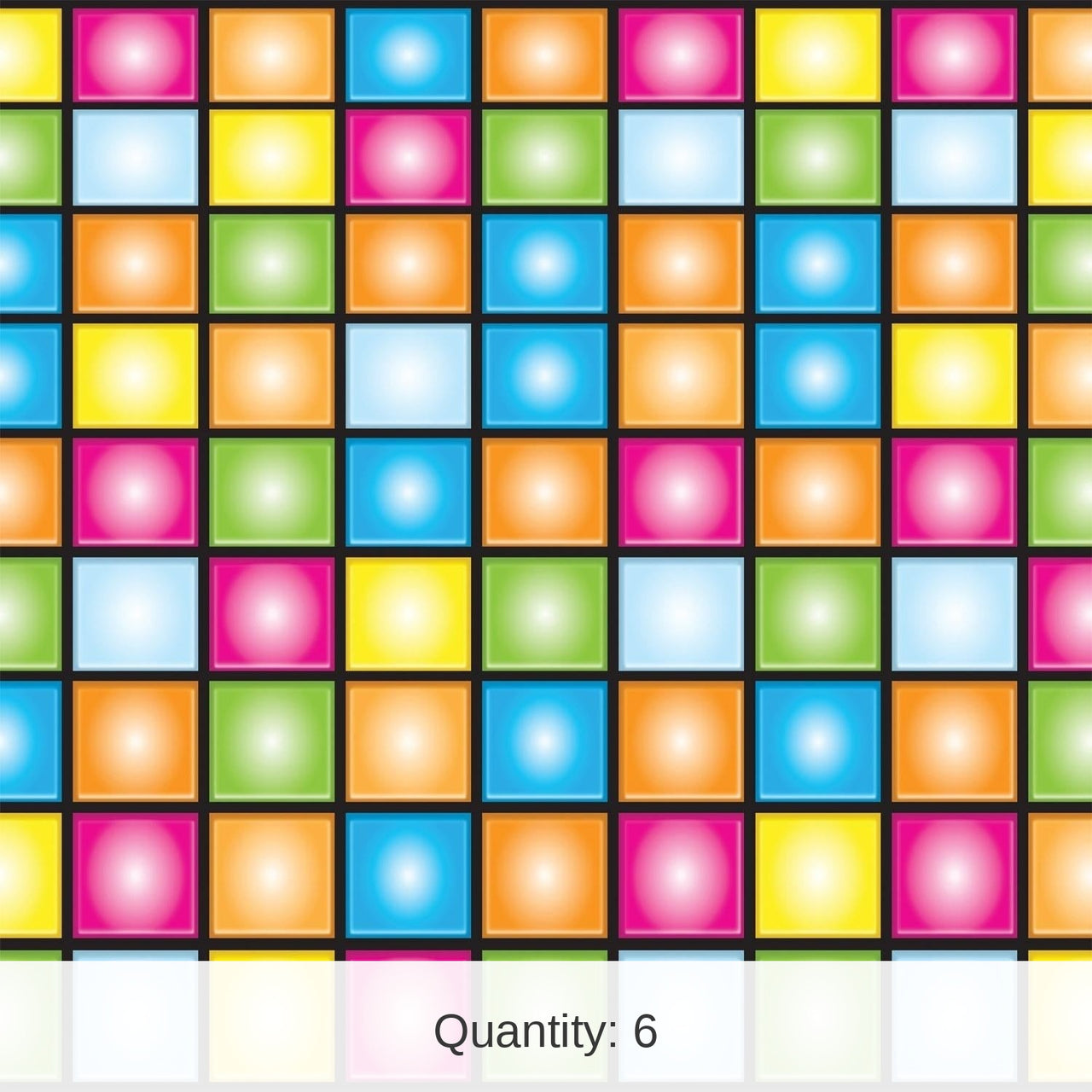 6 Pack Bulk Disco Border Trim Party Decoration