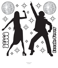 264 Piece Bulk Disco Party Props
