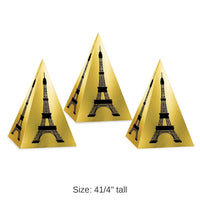 36 Pack Bulk Eiffel Tower Party Favor Boxes