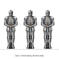 6 Pack Bulk Wall Of Knights Party Backdrop