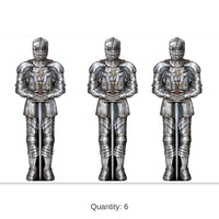 6 Pack Bulk Wall Of Knights Party Backdrop