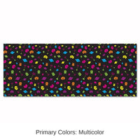6 Pack Bulk 80's Party Backdrop