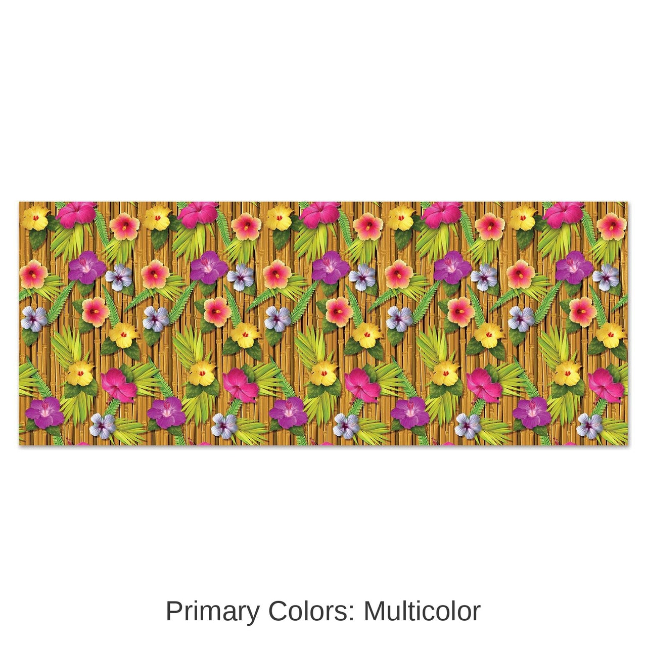 6 Pack Bulk Luau Backdrop