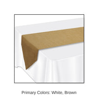 6 Pack Bulk Faux BurlapParty Table Runner