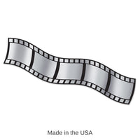 12 Pack Bulk 25 ft Roll of Filmstrip Metallic Party Decorating Material