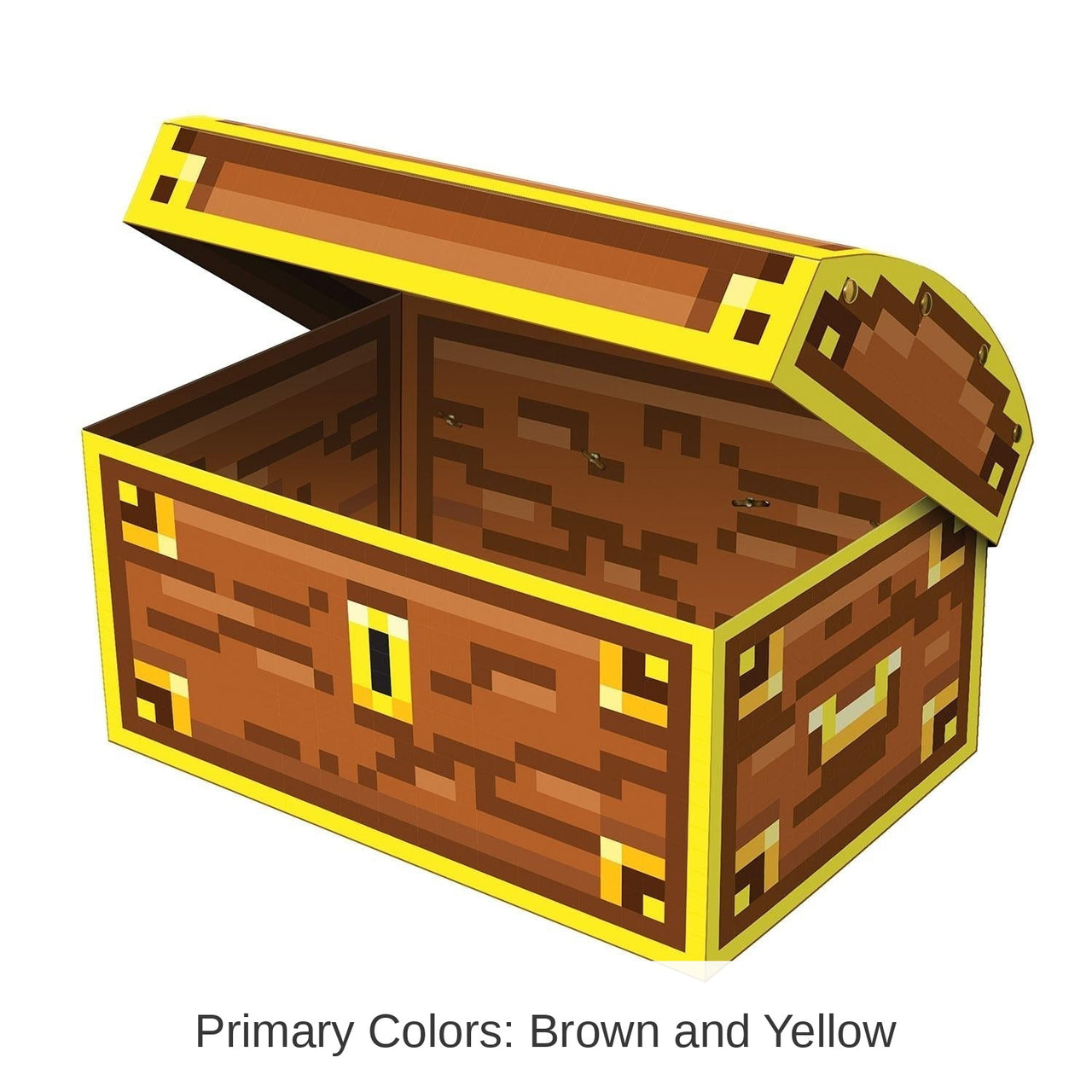 12 Pack Bulk 8-Bit Treasure Chest Party Decoration