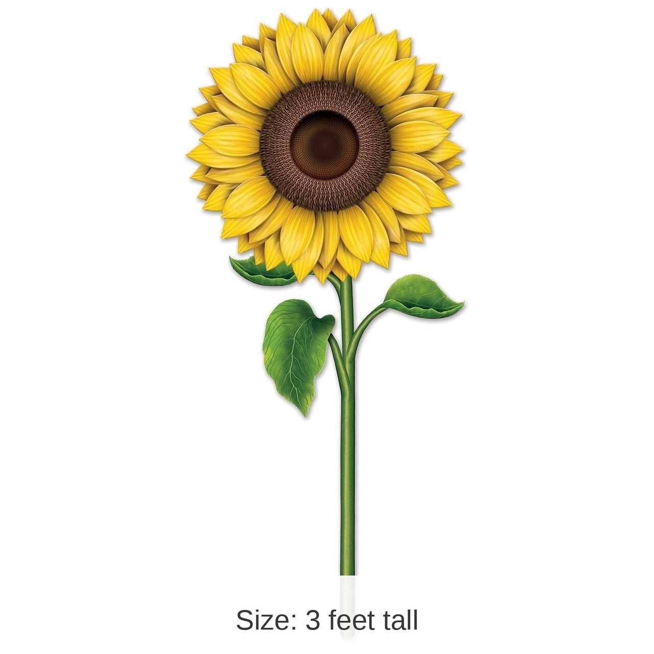 12 Pack Bulk Sunflower Party Cutout