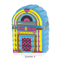 6 Pack Bulk Inflatable Jukebox Party Cooler