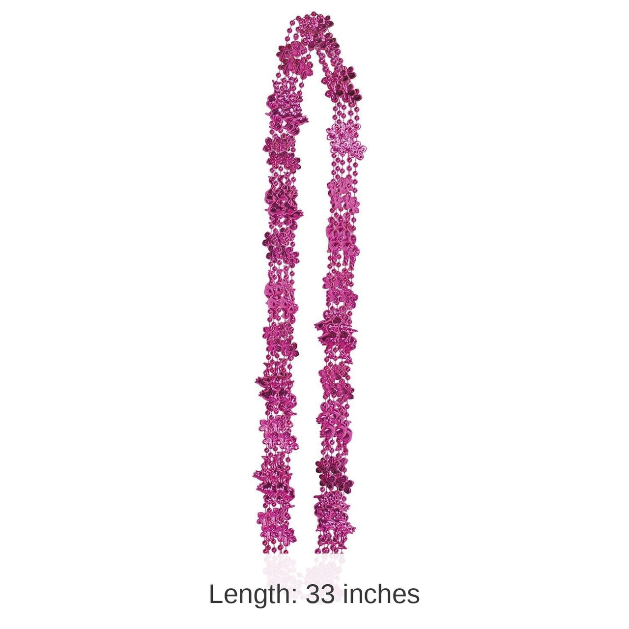 72 Pack Bulk Luau Party Flamingo/Hibiscus Bead Necklaces