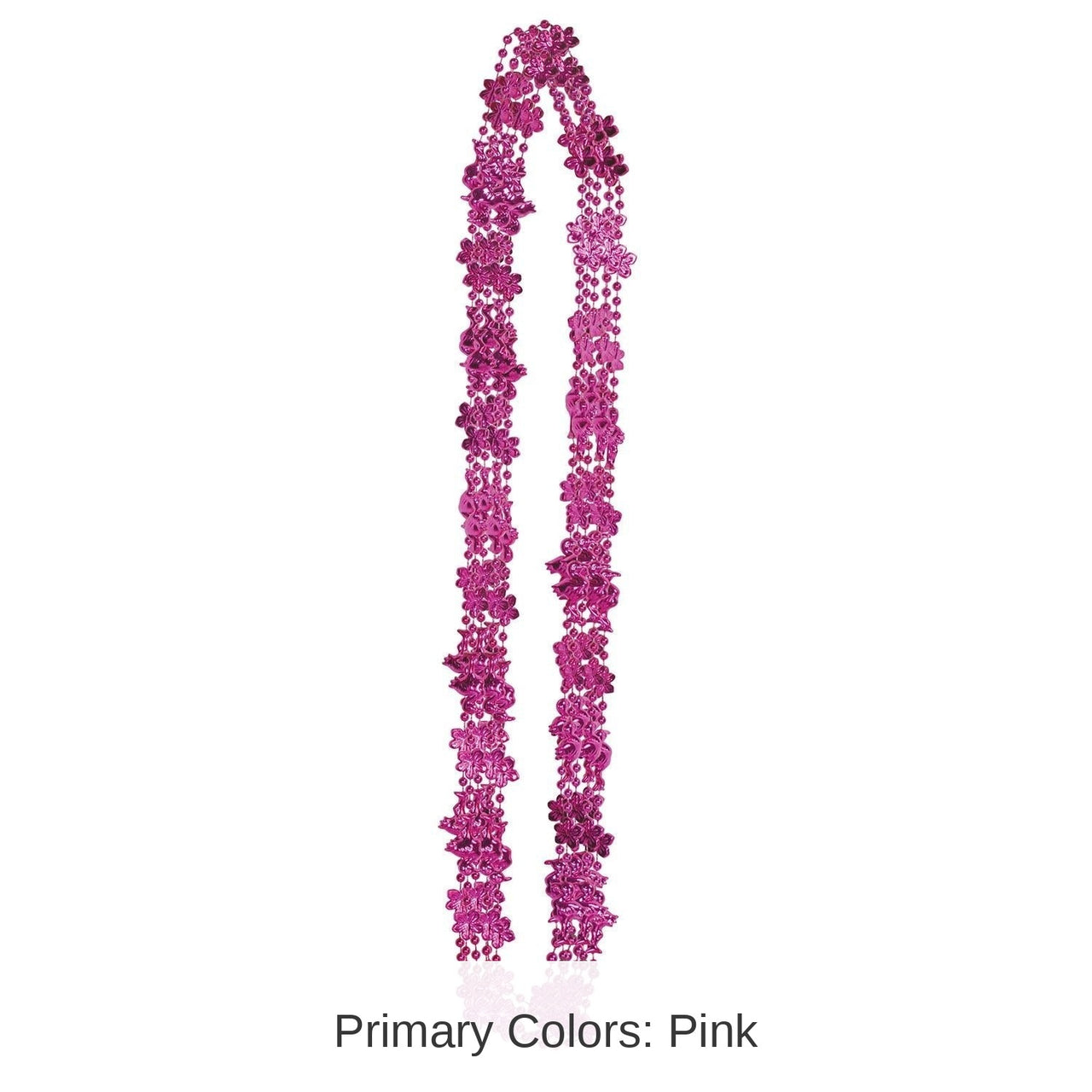 72 Pack Bulk Luau Party Flamingo/Hibiscus Bead Necklaces