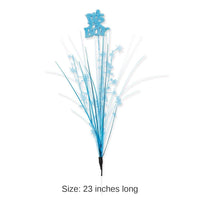 12 Pack Bulk Glittered It's A Boy Metallic Star Spray