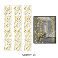 36 Pack Bulk New Year's Eve Serps/Confetti Party Panels