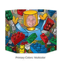 6 Pack Bulk Building Blocks Party Photo Prop