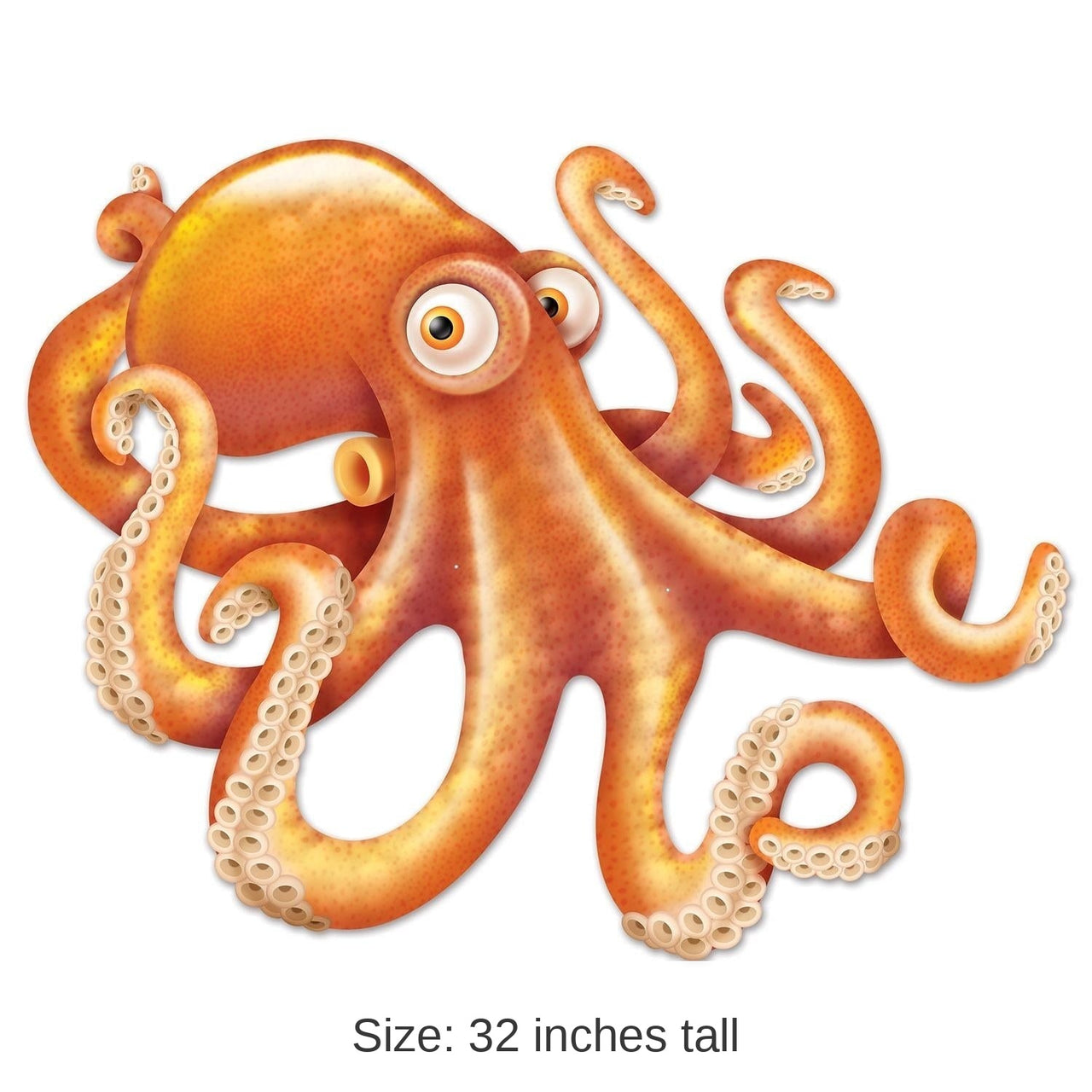 12 Pack Bulk Jointed Octopus Party Decoration