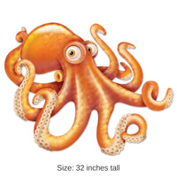 12 Pack Bulk Jointed Octopus Party Decoration