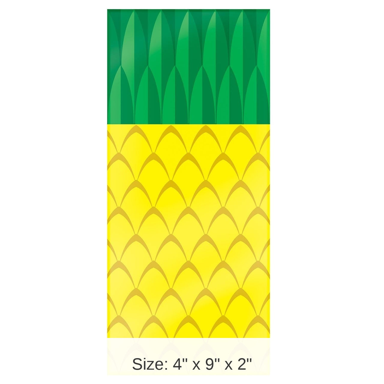 300 Pack Bulk Luau Party Pineapple Cello Bags