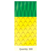 300 Pack Bulk Luau Party Pineapple Cello Bags