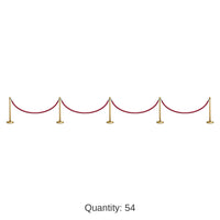 54 Piece Bulk Stanchion Prop Wall Decorations