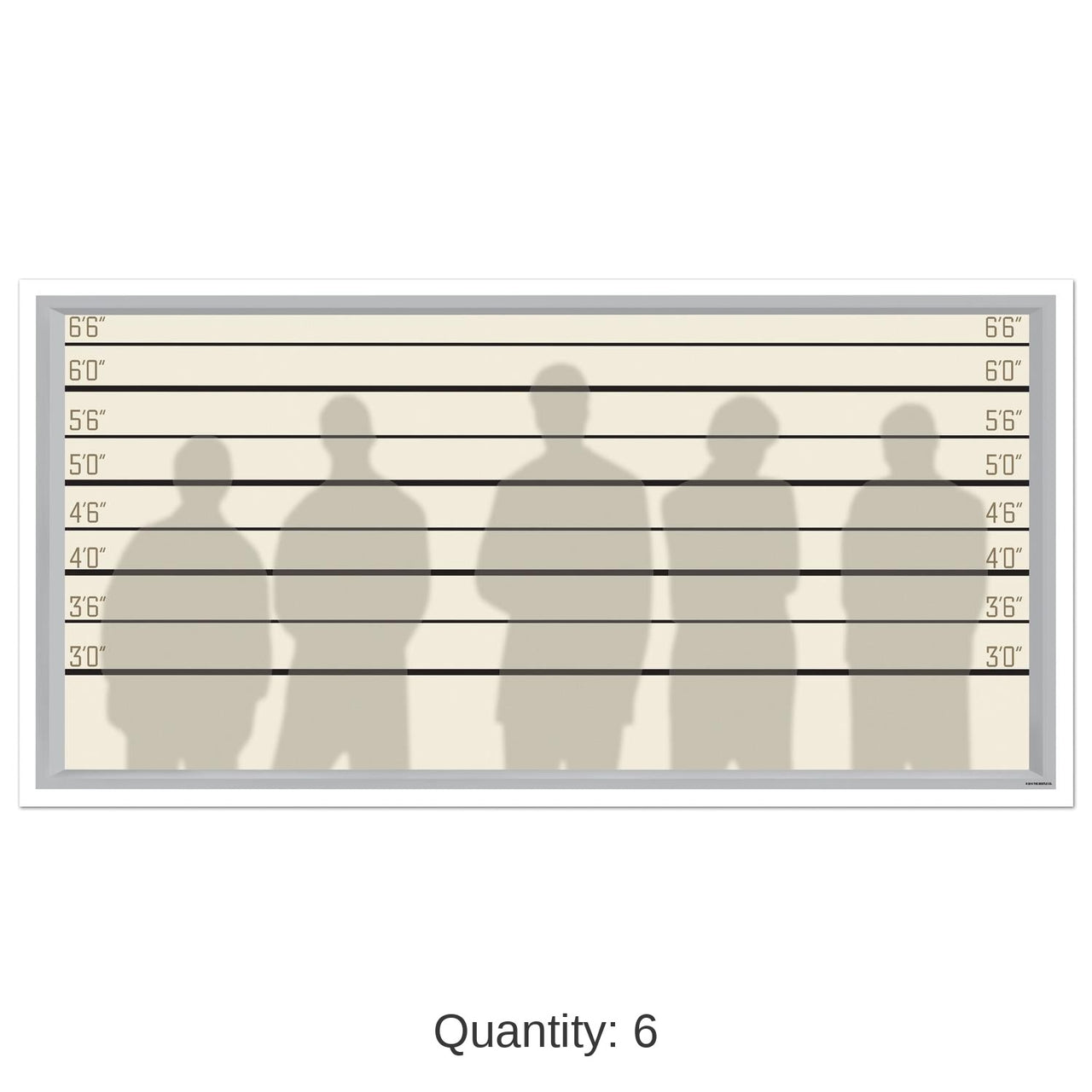 6 Pack Bulk PSI Lineup Party Insta-View Decoration