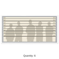 6 Pack Bulk PSI Lineup Party Insta-View Decoration
