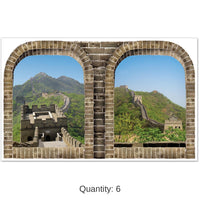 6 Pack Bulk Asian Party Insta-View Decoration