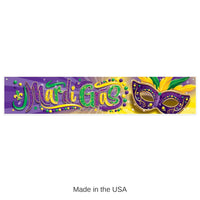 12 Pack Bulk Mardi Gras Banner