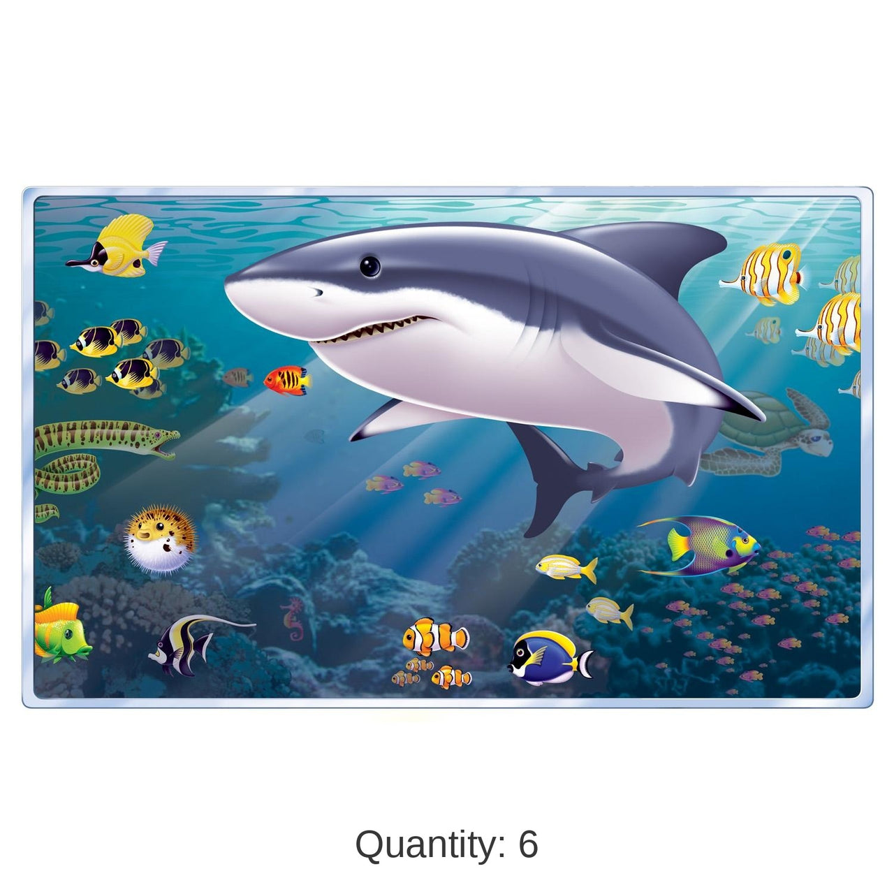 6 Pack Bulk Aquarium Insta-View Decoration