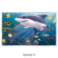 6 Pack Bulk Aquarium Insta-View Decoration