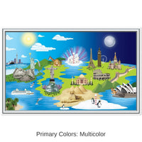 6 Pack Bulk Window To The World Party Insta-View Decoration