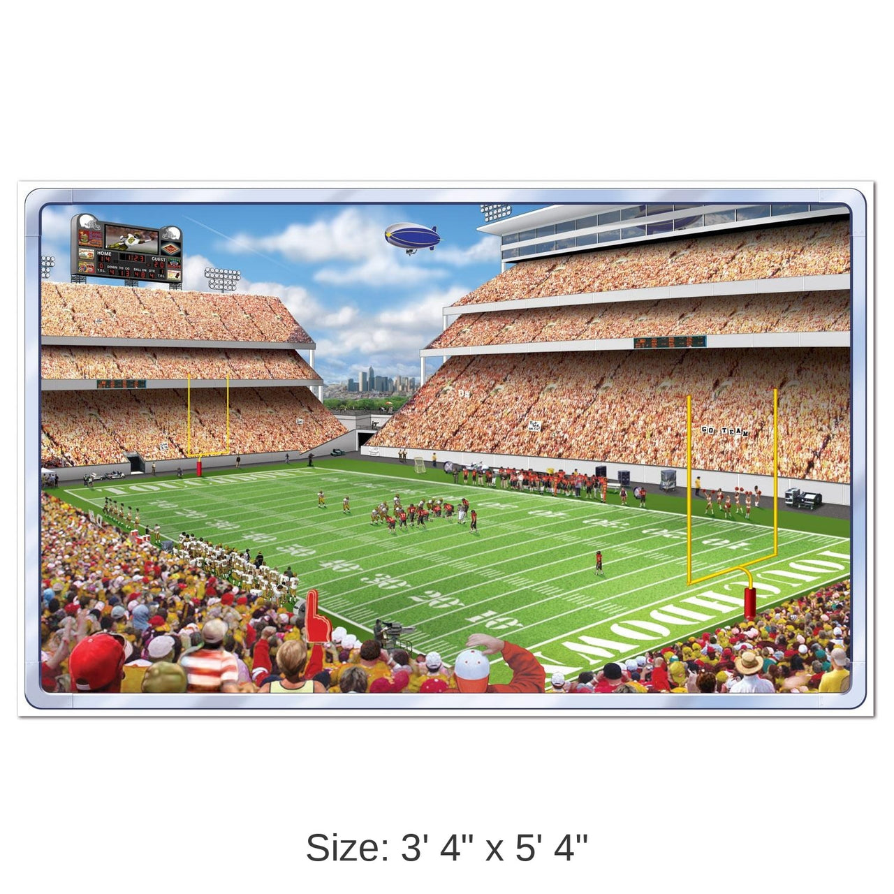 6 Pack Bulk Owner's Box Party Insta-View Decoration