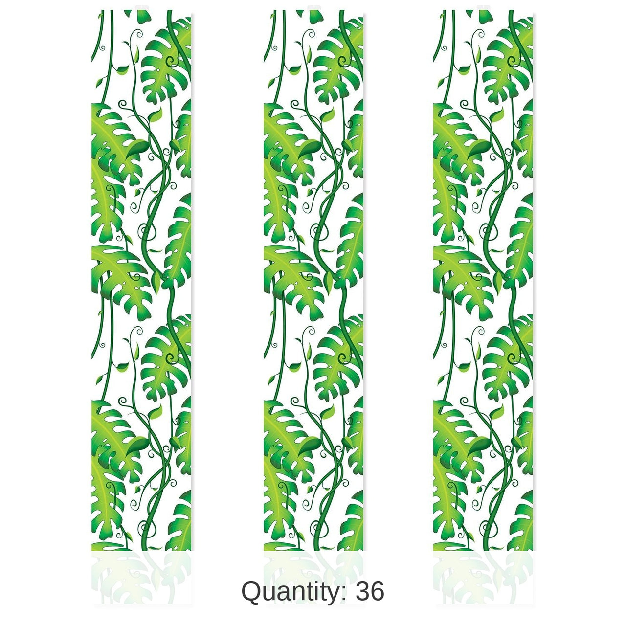 36 Pack Bulk Jungle Vines Party Panels