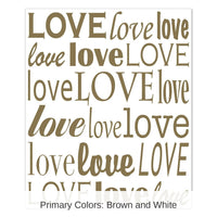 6 Pack Bulk Love Insta-Mural Decoration Photo Op